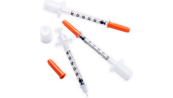 Syringe: U-100 Insulin (3/10cc - 30units)