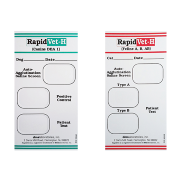 Rapidvet-H: Blood Typing Kit (5 qty)