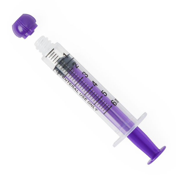 Syringe: ENFit, 6cc (feeding tube)